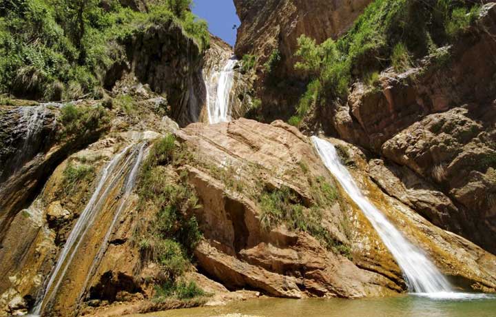 آبشار نوژیان مرتفع ترین آبشار لرستان