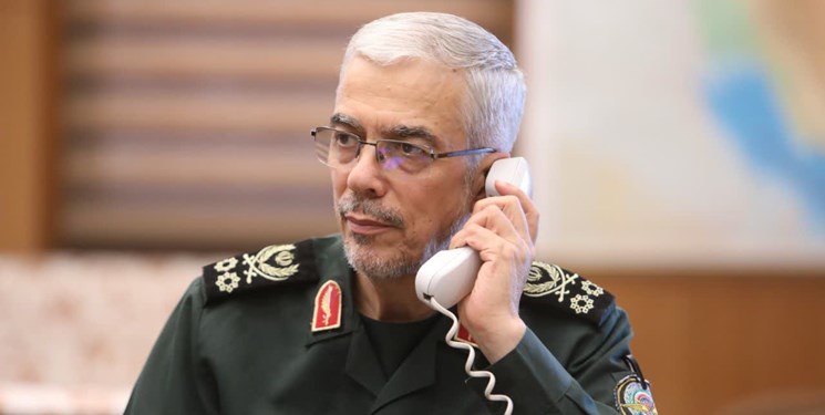 گفت‌وگوی تلفنی سرلشکر باقری با وزرای دفاع روسیه و قطر